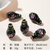 Han Yuyuan DIY feito à mão pintado à mão flor vaso de vidro cabaça pingente colar acessórios de colar pulseira atacado