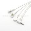 Cable de Fisioterapia de 3.5mm Audio de Tres Polos Macho Codo a 3.5mm Hebilla Magnética Hembra Uno a Tres Producción Personalizada