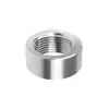 Acero Inoxidable 304/316 Rosca Imperial Métrico Base Soldada Rosca Hembra Asiento G1/4 3/8 1/2 3/4 1 pulgada