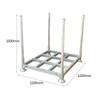 Almacén frío estantería de alta resistencia estante de rollo de acero para tela estante flexible tubo apilamiento estante móvil de alta resistencia para almacén frío estante para tela