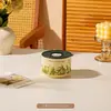 Tazón de Cerámica de Grado Alimenticio con Tapa, Juego de Tres Piezas, Lonchera para Microondas, Caja para Frutas, Tazón para Fideos Instantáneos, Caja de Regalo, Regalo Souvenir
