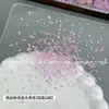Arte de Uñas Aurora Hielo Rosa Translúcido Circonita Nuevo Súper Brillante Base Transparente Coñac Rosa Rosa Fondo Plano Mini Pedrería Decoración Pedrería al por Mayor