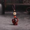 Sândalo Elefantinho Chaveiro Pingente Ornamento Desenho Animado Fofo Presente para Homens e Mulheres