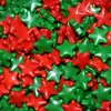 Decorações Populares de Bolo com Contas de Doce de Natal: Cabeça do Papai Noel, Sino Dourado, Figuras de Doce, Etiquetas de Doce, Enfeites Comestíveis para Sobremesa