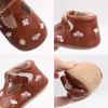 Zapatos de Bebé Niña Bordados con Flores 0-12 Diciembre Bebé Suela Suave Zapatos de Princesa de Una Sola Capa Zapatos para Niños Pequeños Primavera y Otoño BHM3041