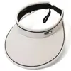 Sombrero de Protección Solar para Mujer Verano Anti-UV Sombrero de Sol Ciclismo Ala Ancha Plegable Parte Superior Abierta Sombrero de Sol Plegable y Portátil