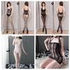 Série de Roupas de Rede Night Ting Xiang Lingerie Sexy Virilha Aberta Tentação Paixão Perspectiva Tamanho Grande Gratuito Conjunto de Meia de Rede Peça Única
