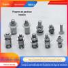 Aço Inoxidável 304 Parafuso de Expansão Tipo Broca com Rosca Traseira Acessórios para Parede Cortina Suspensa de Mármore Tipo Impacto Especial para Parede Cortina