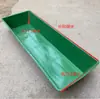 Comedero Rectangular para Pollos Montado en Pared Comedero para Palomas Comedero Doméstico para Pollos Patos Gansos Bebedero Integrado de Fondo Plano
