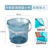 Cubo grande transparente para el hogar, engrosado, portátil, de plástico, para almacenamiento, dormitorio de estudiantes, baño, lavandería, cubo para pediluvio
