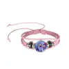 Pulsera de Cuero Unisex para Chica Cazadora de K-Pop, Pulsera de Mano Trenzada Multicapa con Cuentas Negras para Fans, Merchandising de Anime