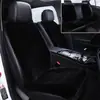Almofada de Pelúcia para Assento de Carro de Inverno Peça Única Sem Encosto Almofada Espessa de Algodão Almofada Aquecida para Banco Dianteiro Almofada Quadrada Única
