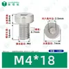 Tornillos Hexagonales Cabeza de Copa Gb7984 Acero Inoxidable 304 Cilíndricos Cabeza Delgada Hexagonales Máquina Tornillos Pernos M2-M12