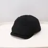 Chapéu octogonal de camurça retrô para mulheres, estilo britânico outono/inverno, estilo literário japonês, chapéu com visão de futuro, aba curta, boina, chapéu estilo melão