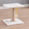 Poste Arranhador de Sisal Processado para Gatos Estrutura de Escalada para Gatos Brinquedo Divertido para Pets Poste Arranhador de Sisal Atacado Anti-Arranhão para Filhotes