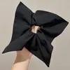 Cuerda para el pelo azul denim estilo literario retro coreano Bufanda cuadrada de alta elasticidad Accesorios para el pelo Goma para coleta