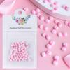 30 gato KT de piel negra lazo joyería para uñas explosiones caricatura resina brillante tridimensional uso accesorios para uñas al por mayor