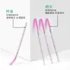 Herramientas para Injerto de Pestañas Varilla de Cristal Cepillo para Pestañas Colorido Rizador de Pestañas Cepillo para Cejas Peine Desechable para Cejas Cepillo en Espiral Peine para Pestañas