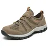Zapatos de malla transpirables para senderismo y ocio al aire libre, para primavera y otoño, calzado deportivo transpirable para hombres de mediana edad, venta al por mayor