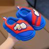 Altman chinelos de algodão infantil meninos inverno couro pu sola macia antiderrapante forrado de lã grosso quente sapatos de algodão masculinos e femininos inverno