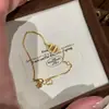 Pulseira Cabaça Escovada Explosões do Livro Chapeuzinho Vermelho 2025 Nova Dupla Fulu Ouro Pulseira Cabaça Cheia de Diamantes