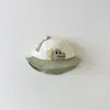 Chapéu de Bebê Coreano Qiunan 2026 Outono e Inverno Novo Lindo Desenho Animado Chapéu de Pescador Bucket Hat Infantil para Proteção Solar