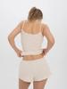 Traje de Shorts y Top de Tirantes Floral Estilo Sexy Dulce Europeo y Americano Ropa de Casa Pijama Nuevo Verano para Mujer