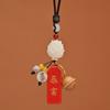 Pingente de carro Internet Celebridade Pingente de interior de carro Bodhi Root Lotus Pingente de espelho retrovisor Mesmo estilo Pingente de segurança para homens e mulheres
