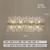 Lámpara de araña de cristal con forma de diente de león para fuegos artificiales, ideal para comedor, dormitorio, bar, escaparate de ropa, lámparas de celebridades de Internet.