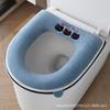 Tapete de Banheiro para Vaso Sanitário Almofada para Assento de Vaso Sanitário Capa de Vaso Sanitário Universal Espessa Doméstica Capa para Vaso Sanitário Tapete de Banheiro para Vaso Sanitário
