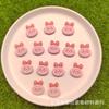 Resina hecha a mano accesorios para el cabello taza de agua parche decorativo simulación comida y juego caricatura galleta diy pegamento crema accesorios de joyería