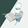 Película verde pegamento a prueba de fugas algodón absorbente aplicador mecha de algodón humidificador stick de esponja absorbente stick de esponja para aromaterapia