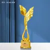 Novo Troféu Criativo de Resina com Cristal para Competições Infantis de Música, Canto e Dança, Medalha de Prêmio Especial para o Dia das Crianças