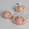 Molde de Silicona con Forma de Cangrejo para Adornos de Yeso DIY y Velas para Pastel de Fondant