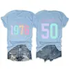 Capítulo 50 vintage 1976 Amazon Wish sitio independiente moderna y cómoda camiseta de mujer de cuello redondo y manga corta