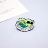 [Promoção] Broche de Gato Animal de Desenho Animado Inglês Insígnia Fofa Transfronteiriça Pino de Tartaruga Metálico Esmaltado