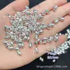 Plata pura 3D plata dura 999 hueco accesorio de cuenta de mijo DIY cuenta separadora de cosecha de siete granos