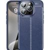Adecuado para Funda de Teléfono Móvil Iphone17Air Apple 17Promax Patrón de Cuero de Lichi Anticaída 17Pro Cubierta Protectora Carcasa