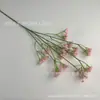 Imitação flor pu estrela buquê decoração casa falsa flor arranjo de flores de plástico flor de casamento decoração fábrica de flores atacado