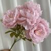 Orquídea Peônia Bunting Nórdica de 7 Cabeças Flor de Seda Decoração de Casa Pequena Flor Segurando Buquê de Flores Estrada de Casamento Flor Artificial
