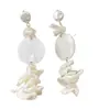 Brincos de Palha Estilo Férias de Verão na Beira-Mar com Design Único, Moda de Nicho, Brincos Estilosos e Distintos, Acessórios de Orelha Únicos Atacado