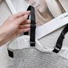 Nuevo estilo Chanel chica hot sexy tirantes botón diseño nicho chaleco uso individual con top de tubo con almohadilla en el pecho