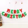 Nuevos Globos de Papel de Aluminio de Navidad Árbol de Navidad Grande Papá Noel Decoración Festiva Sala de Estar Decoraciones de Globos para Nochebuena