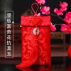 2023 Boda Doble Felicidad Diez Mil Yuan Cambio de Boca Boda Sobre Rojo Personalizado Creativo Arte de Tela Regalo de Dinero Gran Sobre Rojo Tridimensional