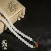 Collar Sintético para Mujer, Regalo para Mamá, Estilo Coreano, Sencillo, para Mujeres de Mediana Edad y Mayores, Collar para Clavícula del Día de la Madre, Elegante, Versátil, Conserva el Color