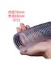 Tubo de Aço com Fio Transparente de PVC Espessado Resistente a Baixa Temperatura Resistente a Óleo Mangueira Tubo de Sucção para Bomba de Água Sem Odor Tubo a Vácuo
