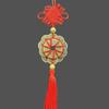 Pingente de nó chinês fofoca cabaça de cobre cobre verdadeiro três imperadores cobre puro cinco imperadores pingente de cobre atacado