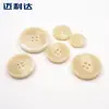Botões de Resina com Padrão em Estoque, Botões Redondos de Quatro Furos com Borda Fina para Ternos, Trench Coats e Sobretudos Wst90003 Botão de Gola