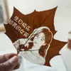 Regalo de Cumpleaños para Niñas: Arte de Hojas Personalizado para Novia, Aniversario 520, Foto de Talla de Hoja de Ginkgo