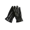 Guantes de Cuero para Hombre de Invierno para Motocicleta, Resistentes al Viento, al Frío, Impermeables, Cálidos y de Terciopelo, Guantes Engrosados con Pantalla Táctil de Invierno